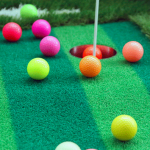 Bóng Golf Đa Sắc 3 Lớp
