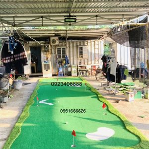 Thảm tập golf 3 khoang cao cấp 3x10m