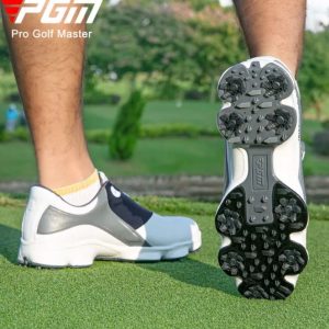 Giày golf nam da bò thật đế đinh BOA PGM XZ194