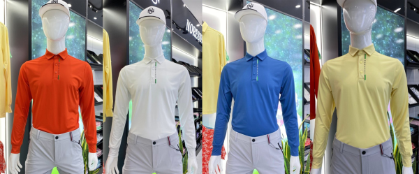 Áo golf nam mẫu mới thu đông 2023