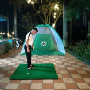 Bộ Lều Tập Golf Swing và Thảm 1.2x1.2m