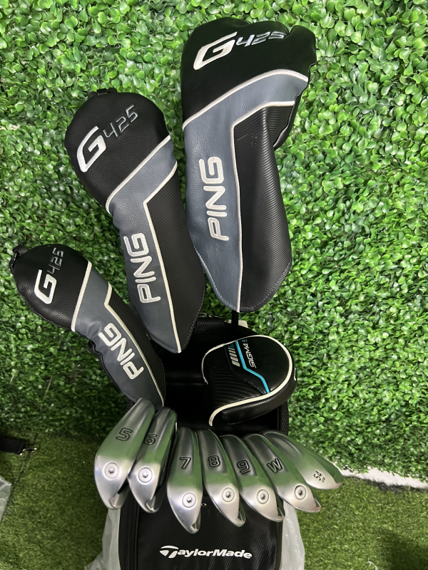 Fullset Ping G425 11 gậy cán graphite  S + zelos 7S lướt: