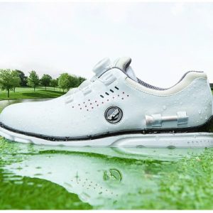 GIÀY GOLF NAM CHỐNG NƯỚC CÓ DÂY CÀI TEE PGM XZ302