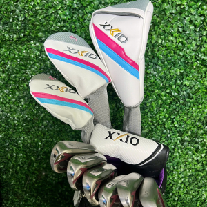 Fullset XXIO MP1200 ladies LƯỚT nữ cán L gồm 10 gậy  màu đỏ