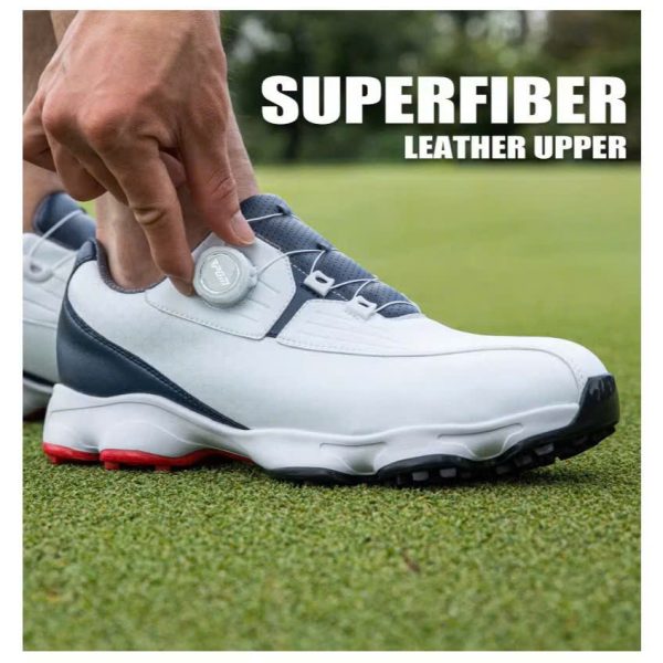 Giày golf PGM XZ360 mẫu mới nhất 2025 êm nhẹ chống nước, thiết kế núm vặn tiện lợi, giày golf PGM